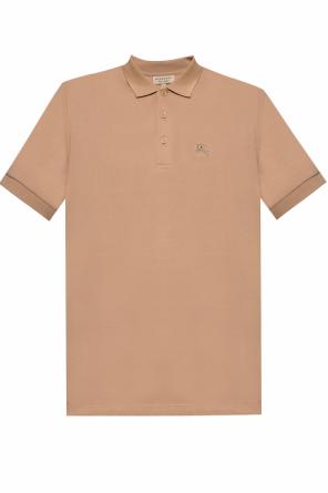 Logo-embroidered polo shirt, zdjęcie 1 Logo-embroidered polo shirt od Burberry